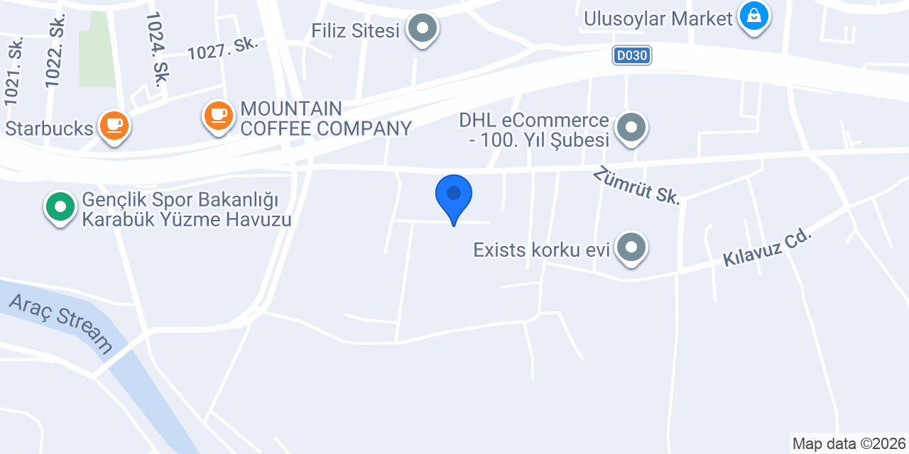 Akel Park Üniversite Evleri konumu