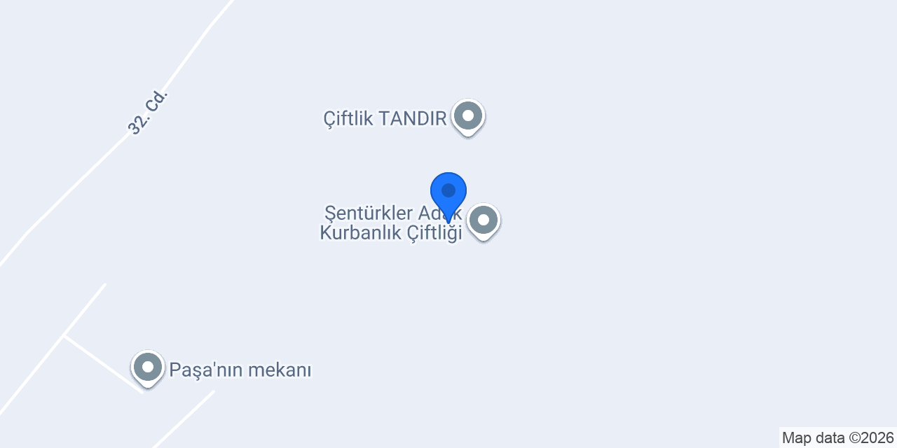 ŞENTÜRK ÇİFTLİĞİ konumu