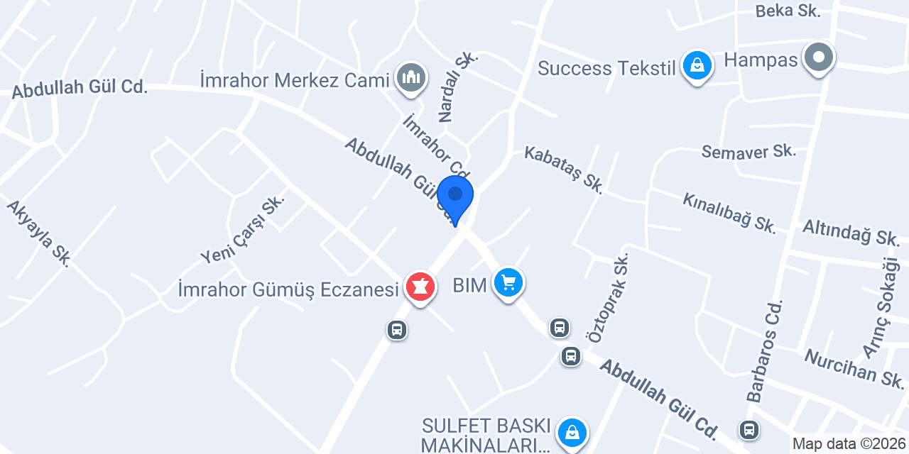 İmrahor Taksi Durağı konumu
