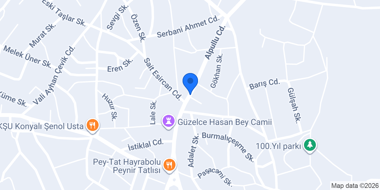Gür Çeyiz konumu