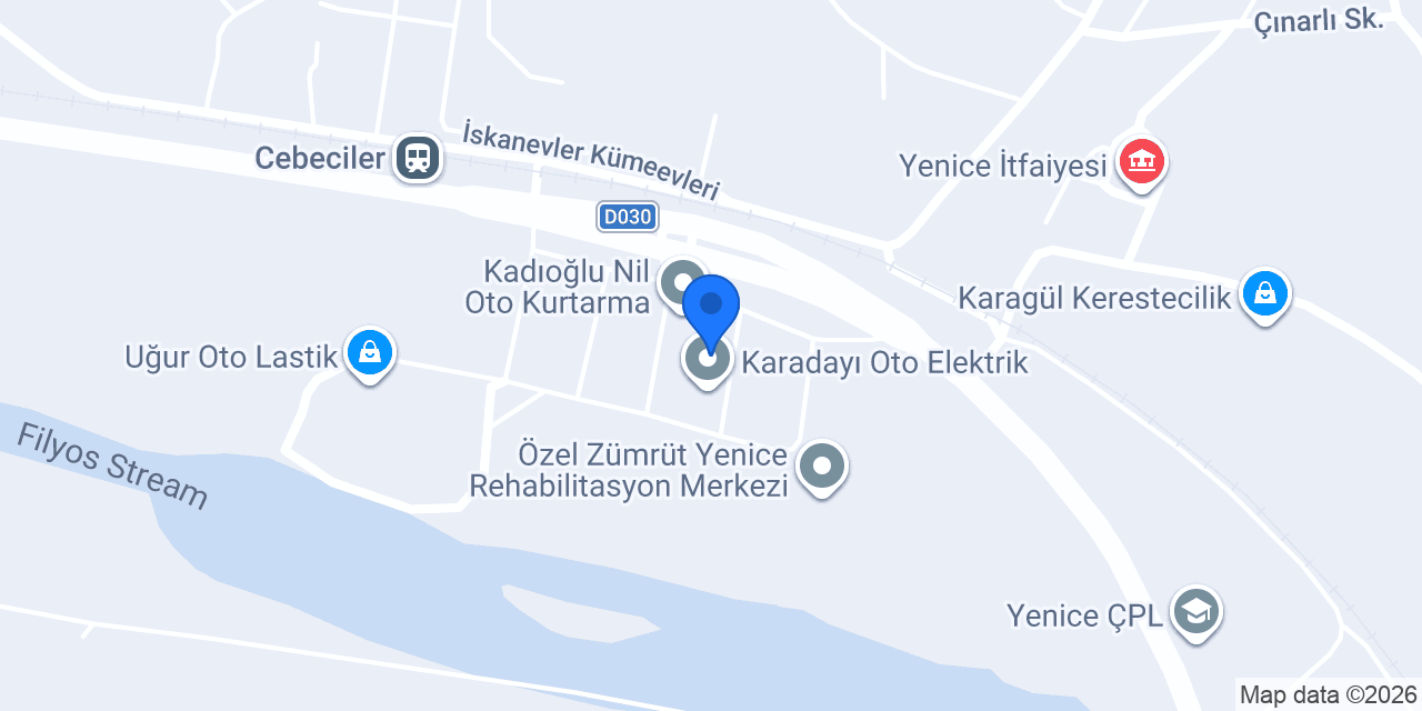 Birlik Oto Yedek Parça konumu