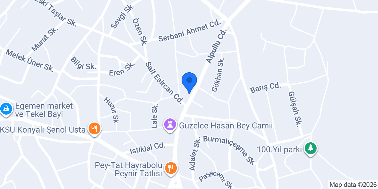 Yüce Teknik konumu