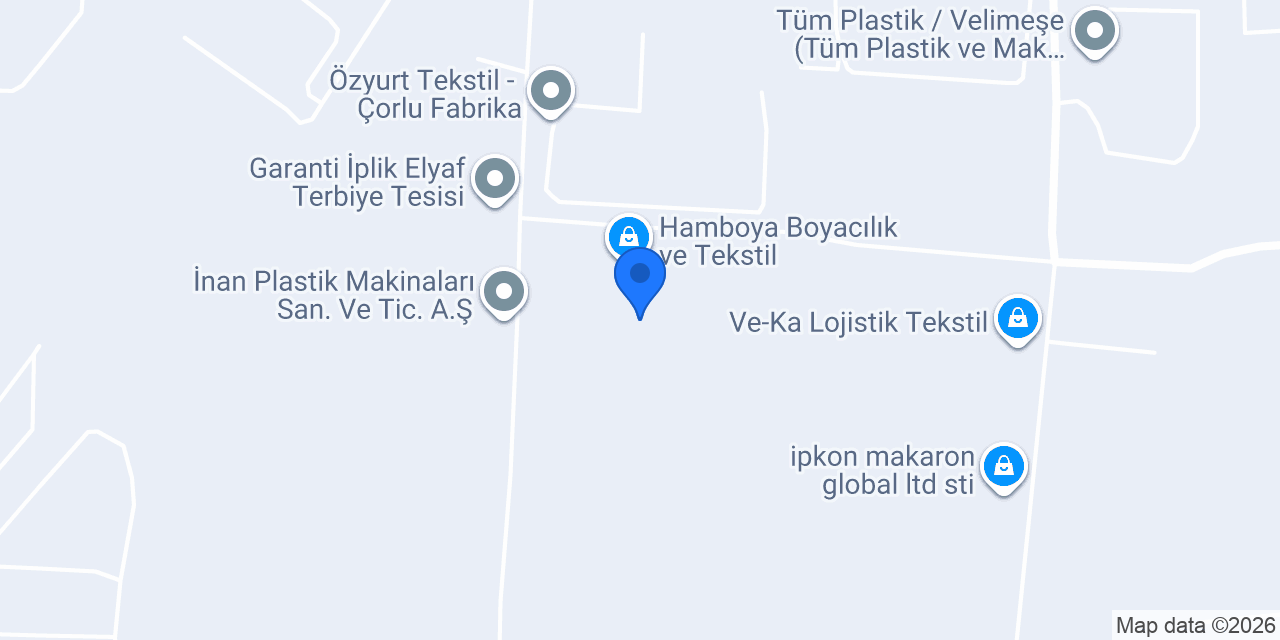 Alkemi Kimya Çorlu konumu