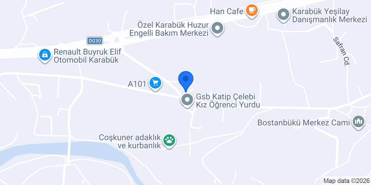 Bostanbükü Eczanesi konumu