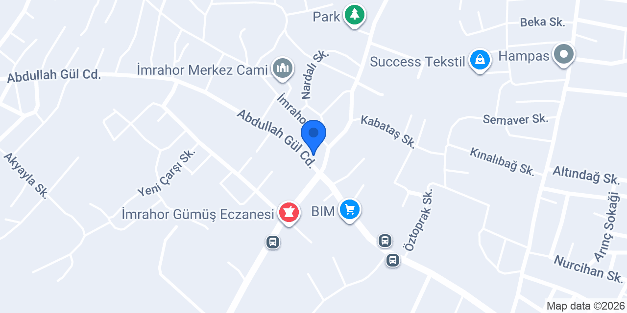 Roket Patso & Burger konumu