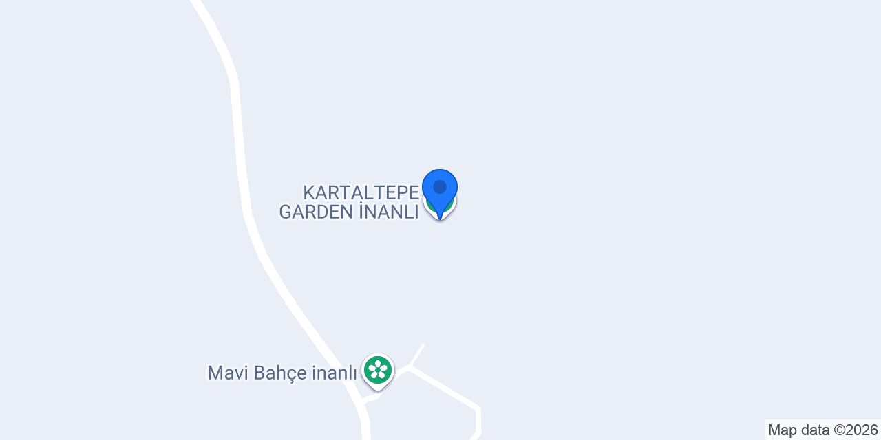 KARTALTEPE GARDEN İNANLI konumu