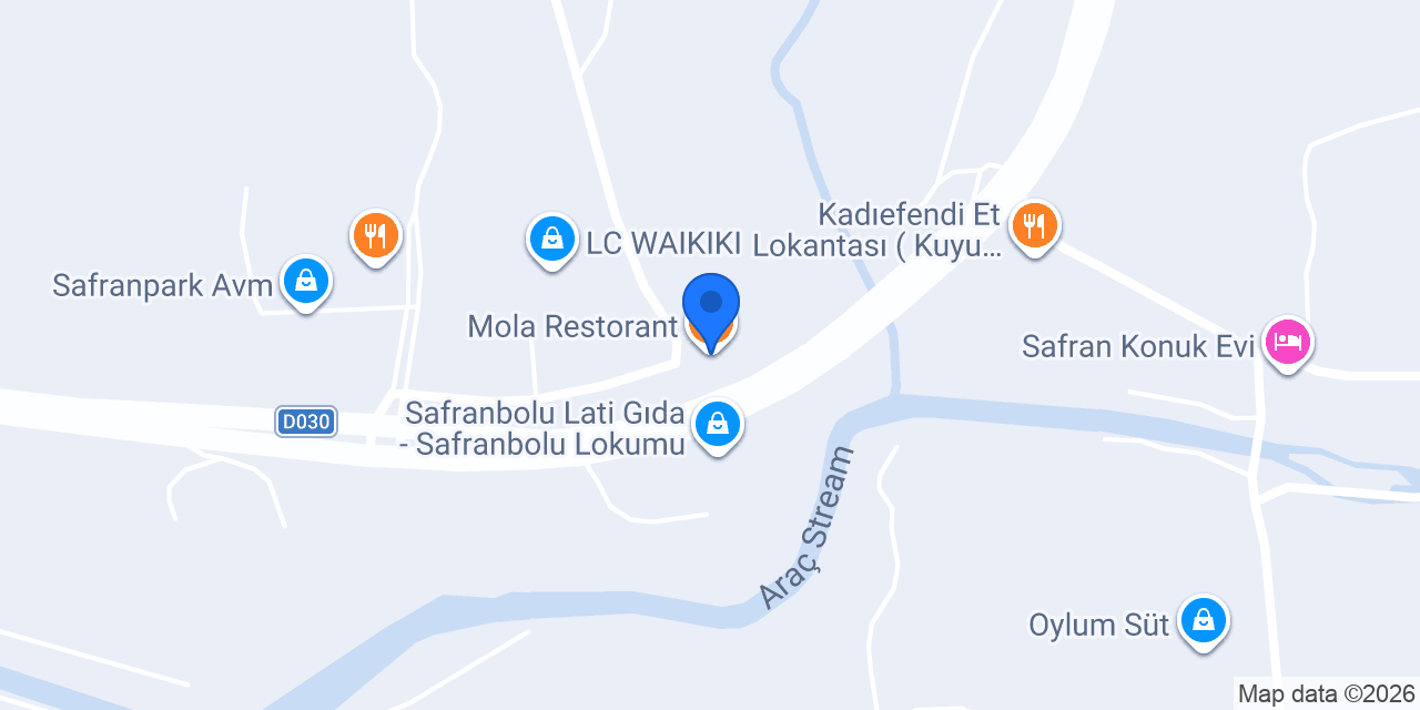 Mola Restorant konumu