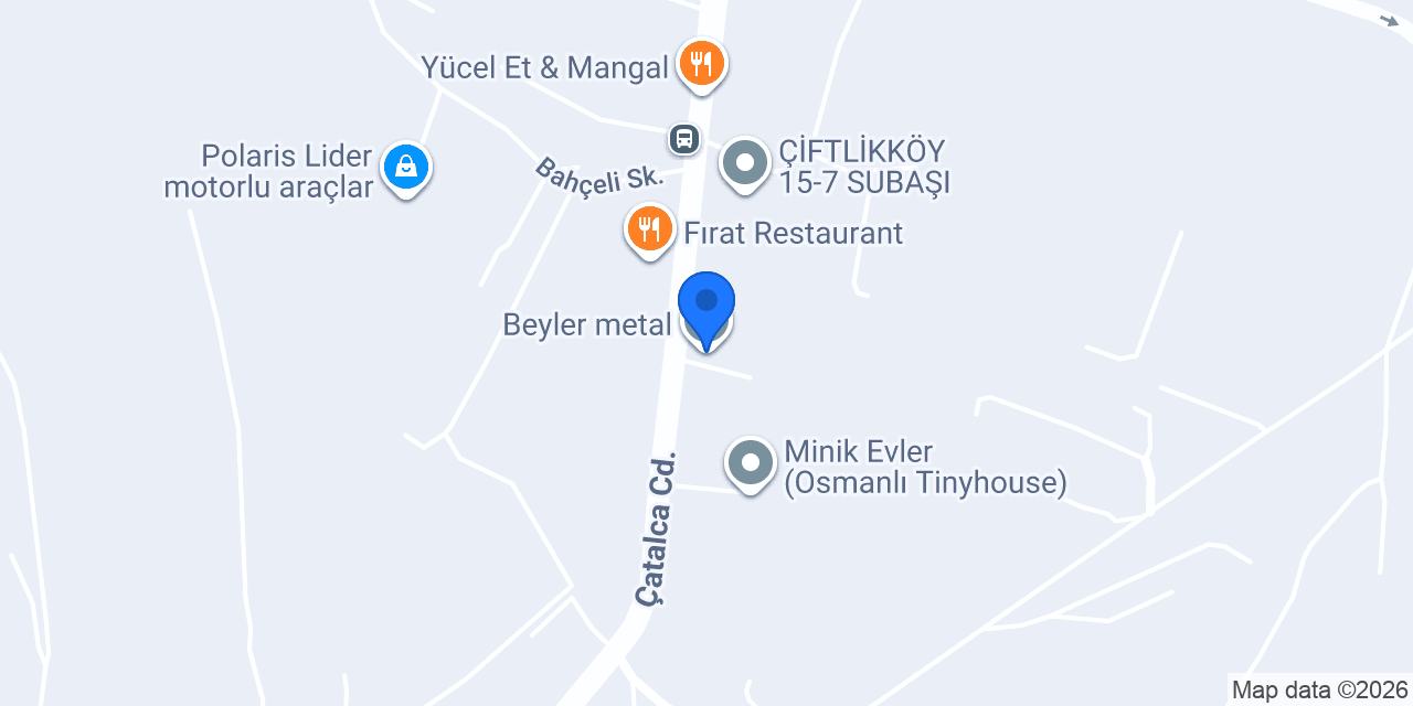 Beyler metal konumu