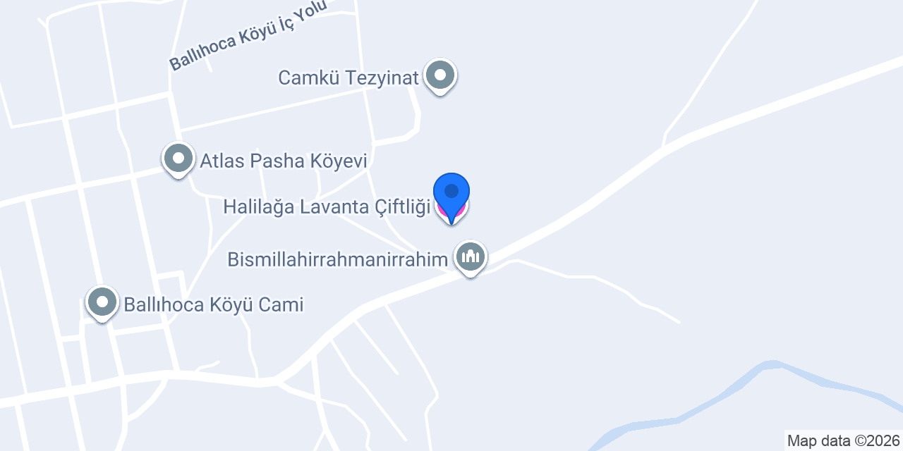 Halilağa Lavanta Çiftliği konumu