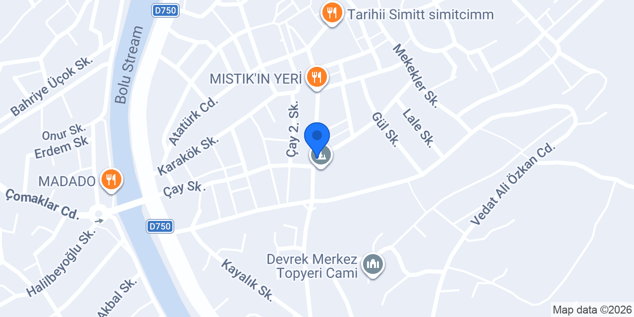 DEVREK Başlarkadı Taksi Durağı konumu