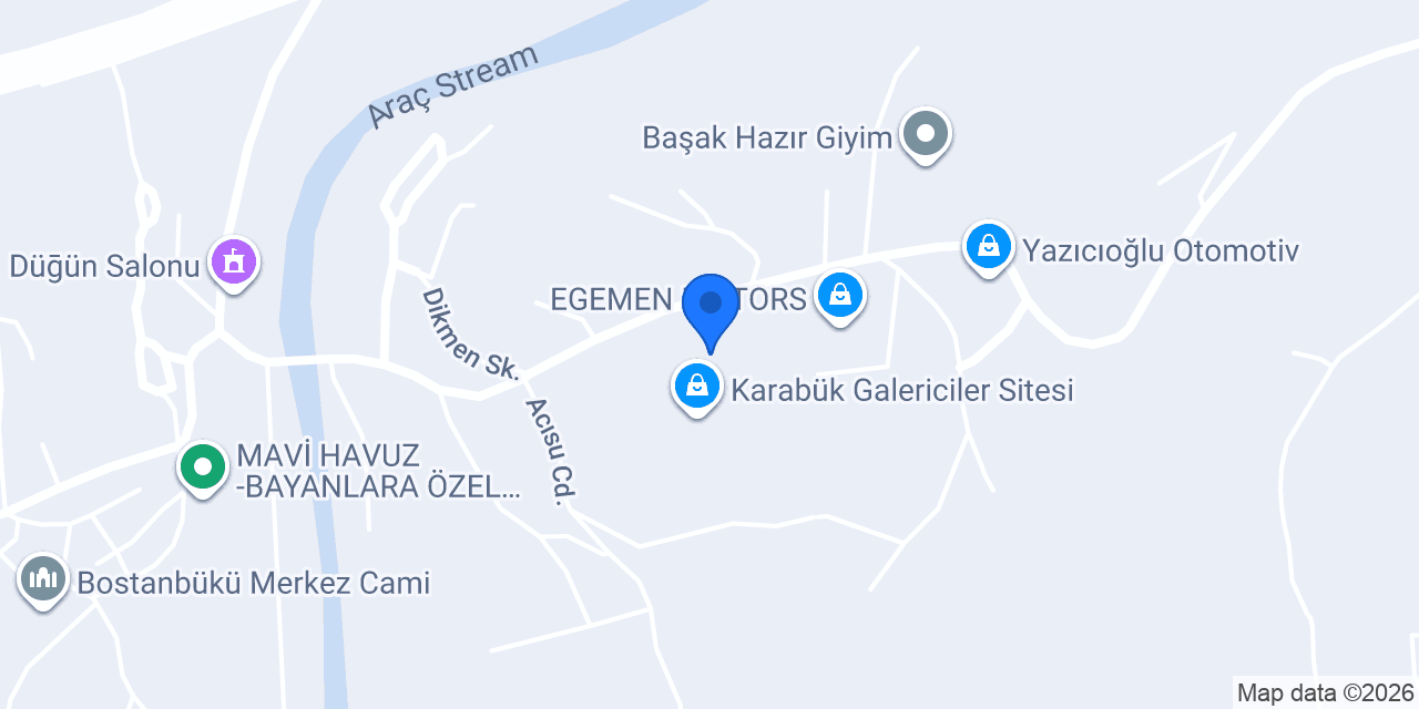 ÇELİK AUTO konumu