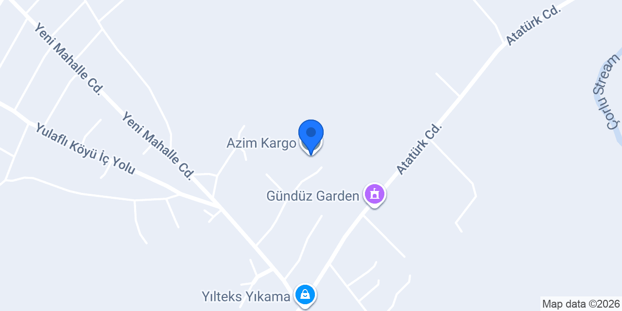Azim Kargo konumu