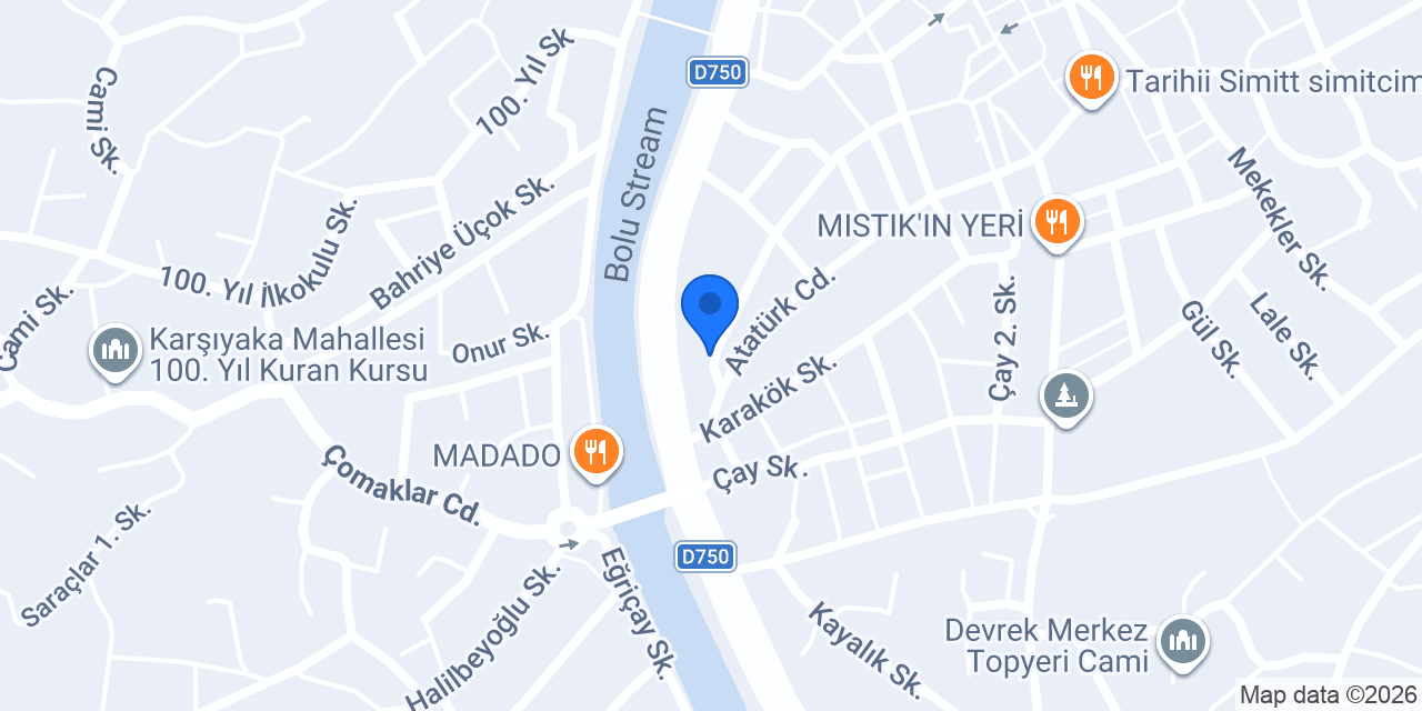 Neşenin Butiği Devrek konumu