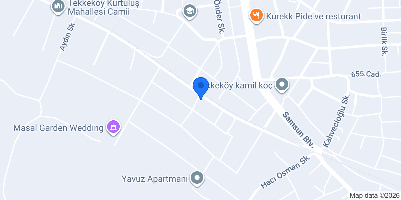 Tekin İnşaat 1 konumu