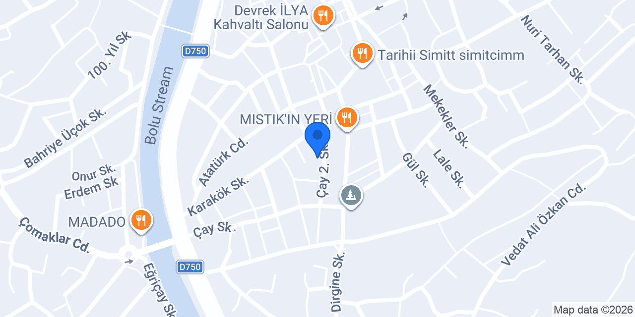 Çeliktaş Ekmek Fırını konumu