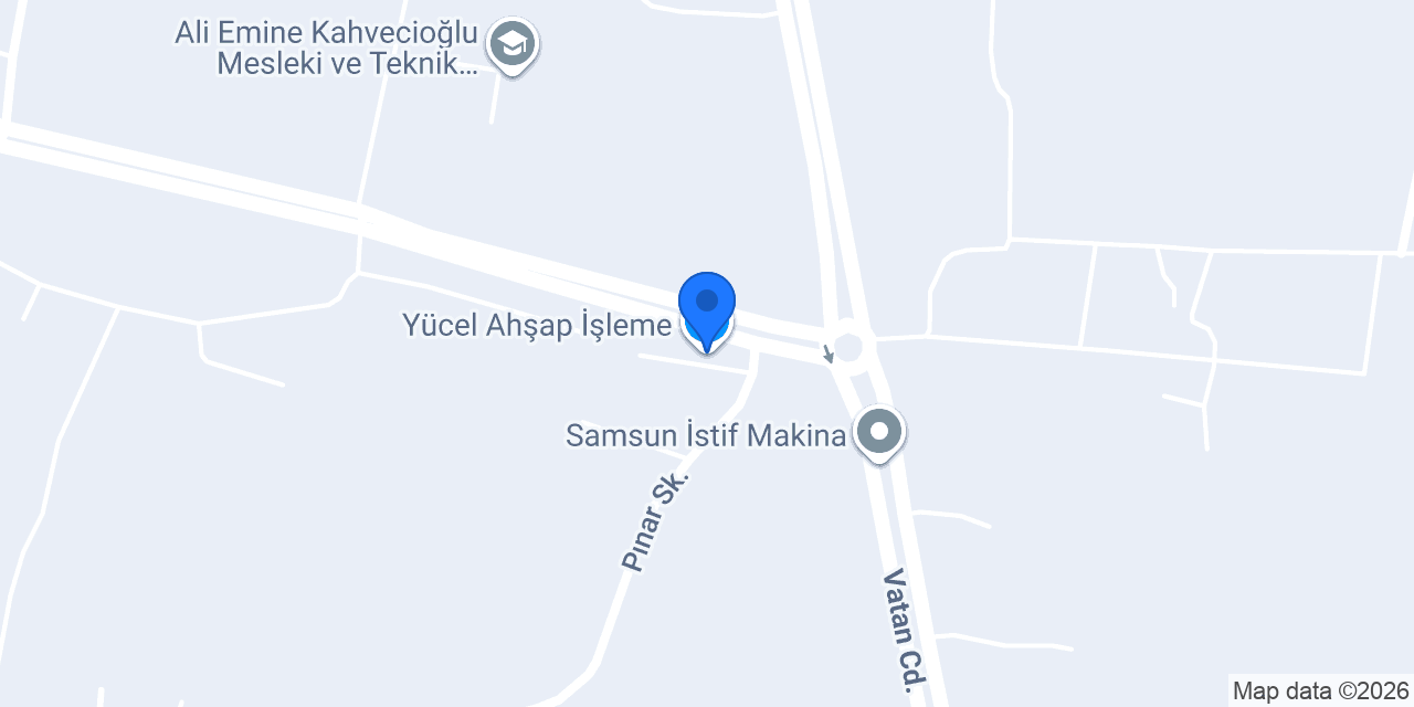Yücel Ahşap İşleme konumu
