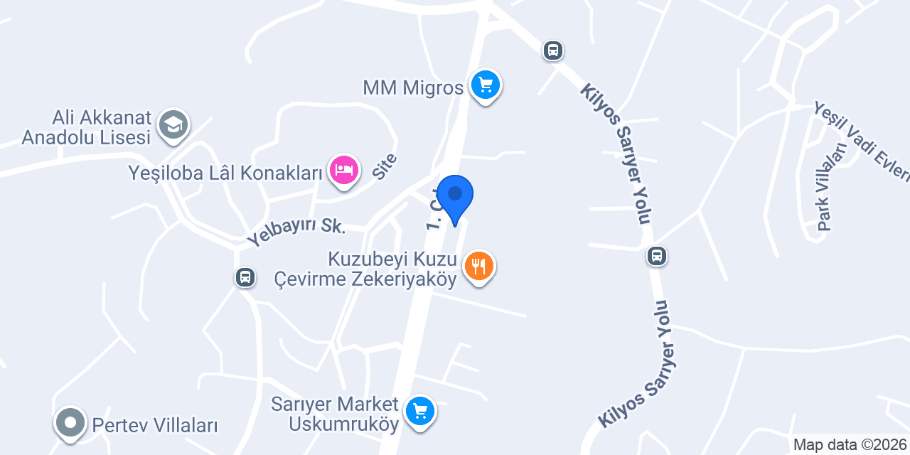 Marchi Zekeriyaköy konumu