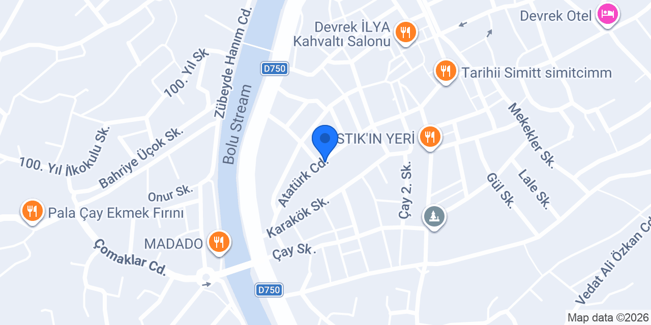 Moda Evtekstili ( TAÇ )Perde Devrek-ZONGULDAK konumu