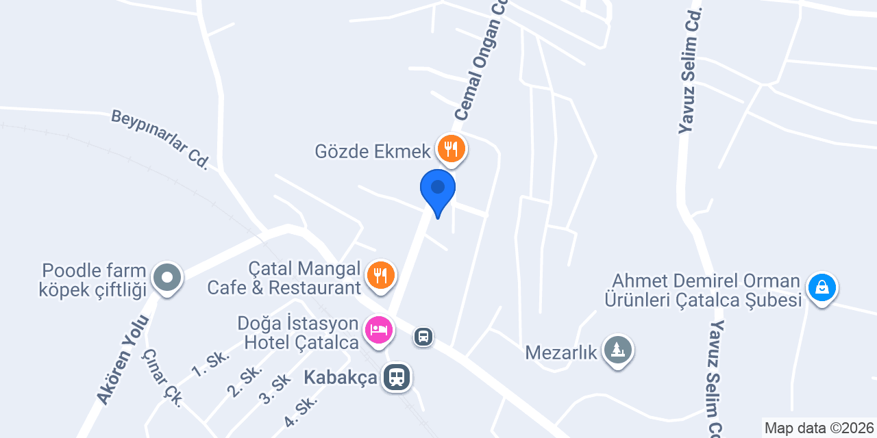 Güneş Peyzaj Mimarlik konumu