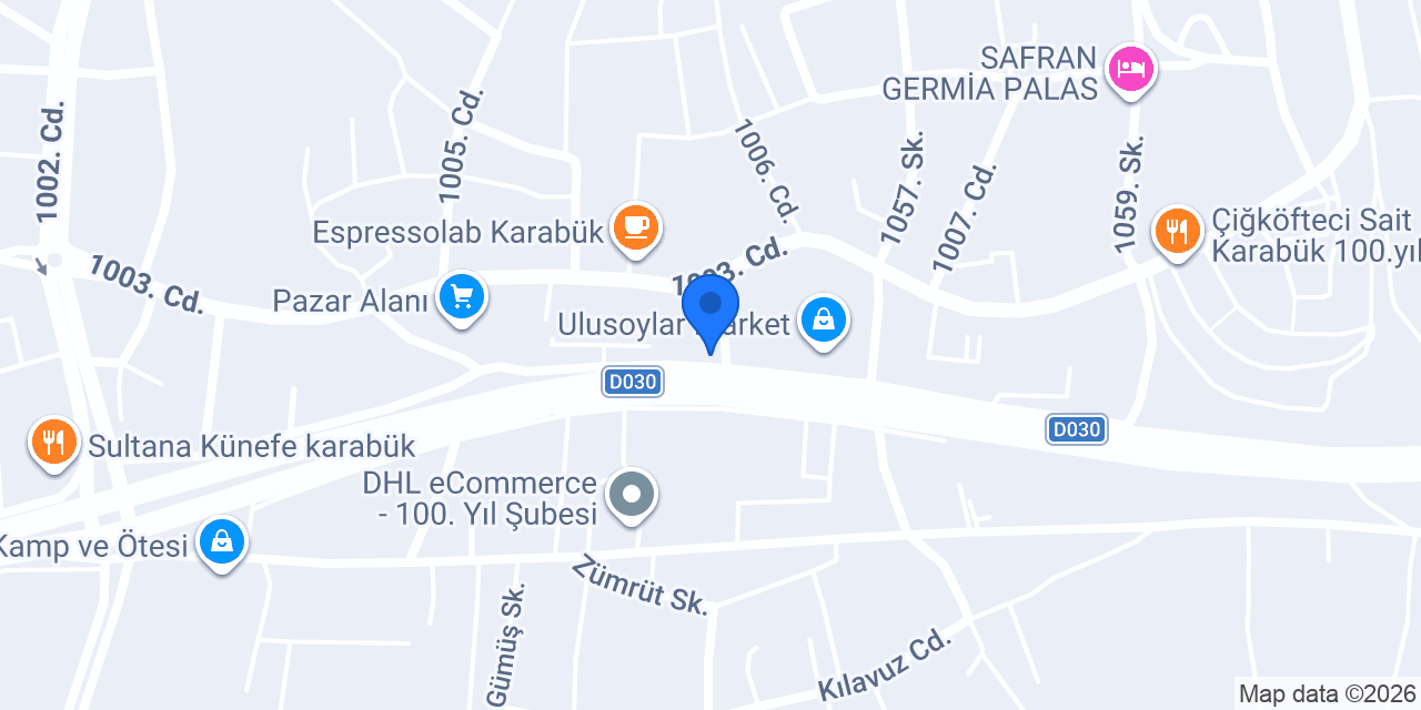 أسواق الصباح كارابوك konumu