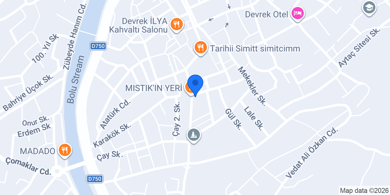 Devrek optik konumu