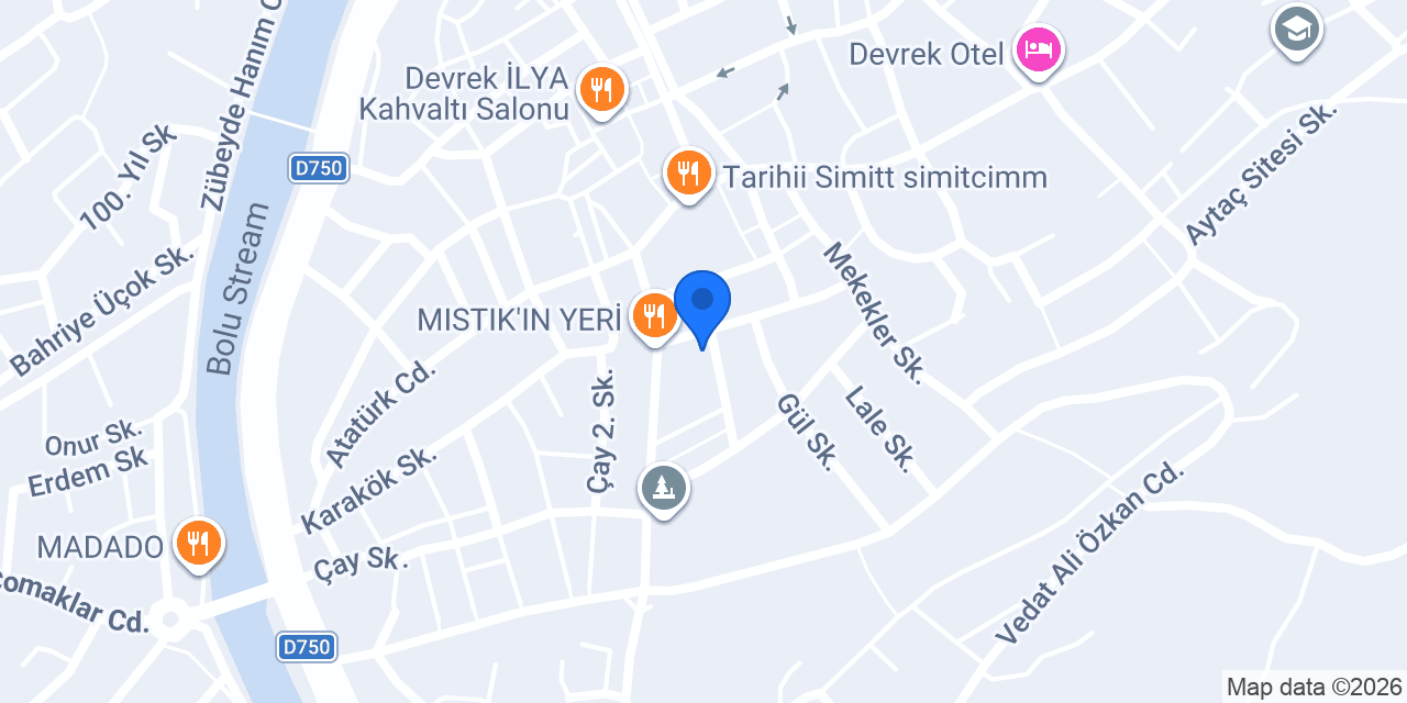 Estitika Bayan Kuaförü konumu