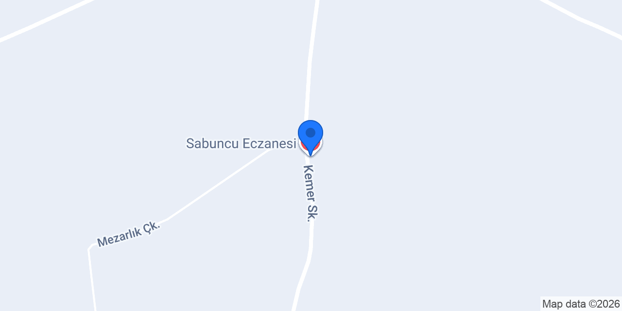 Sabuncu Eczanesi konumu