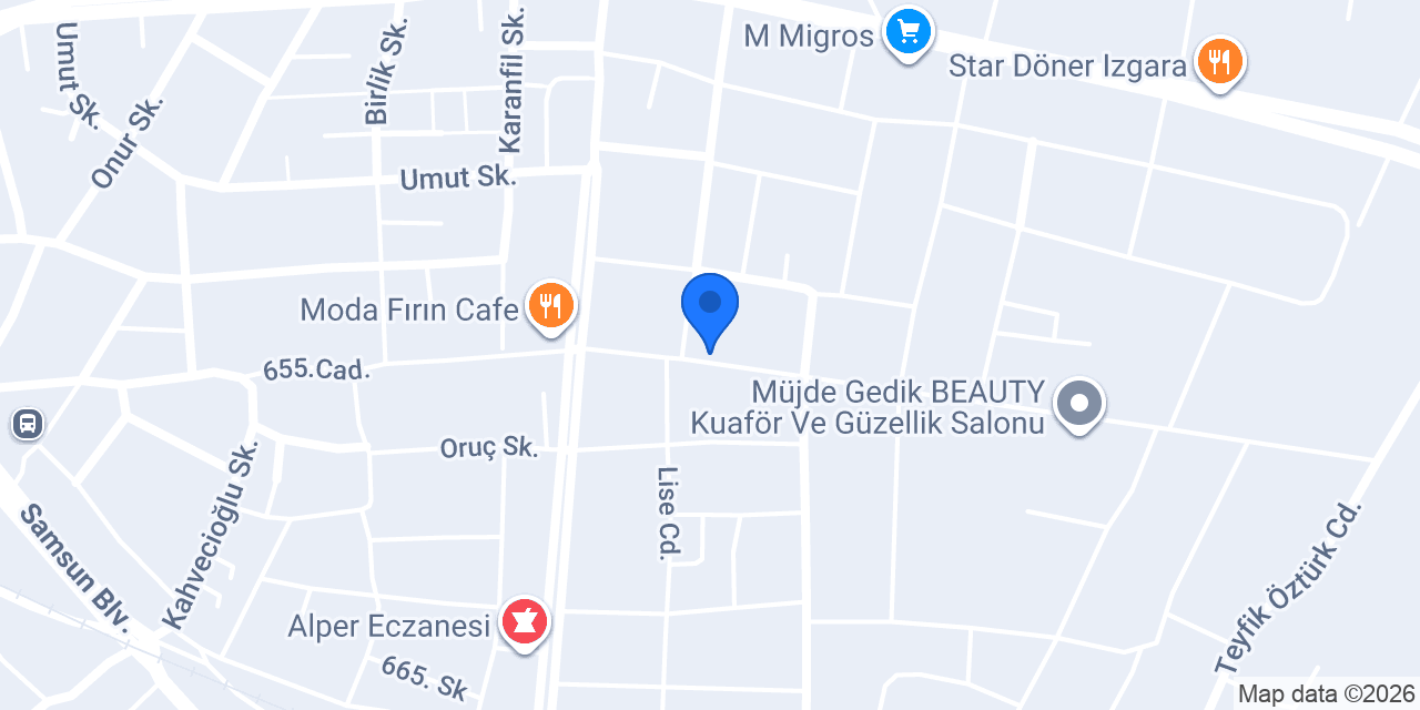 Mekkan Cafe konumu