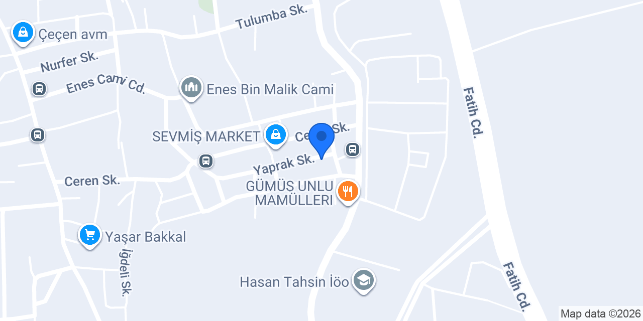 Dostlar Yapı Malzemeleri ve Nalbur konumu