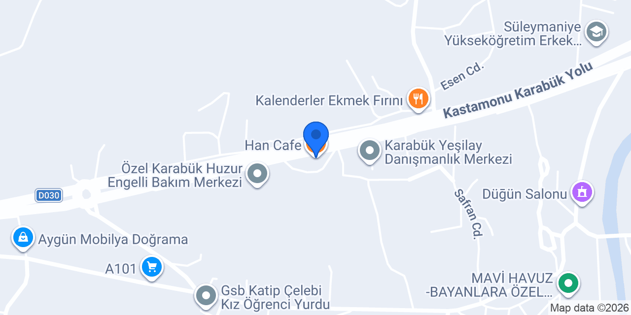 Han Cafe konumu