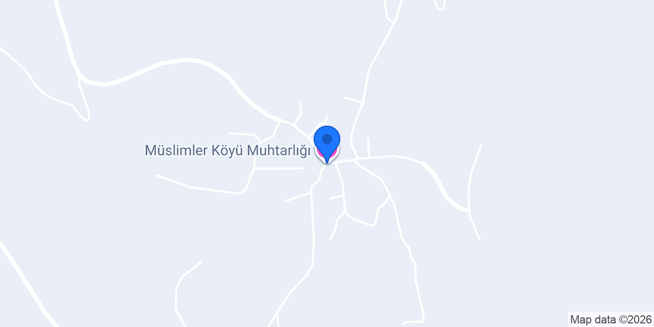 Müslimler Köyü Muhtarlığı konumu