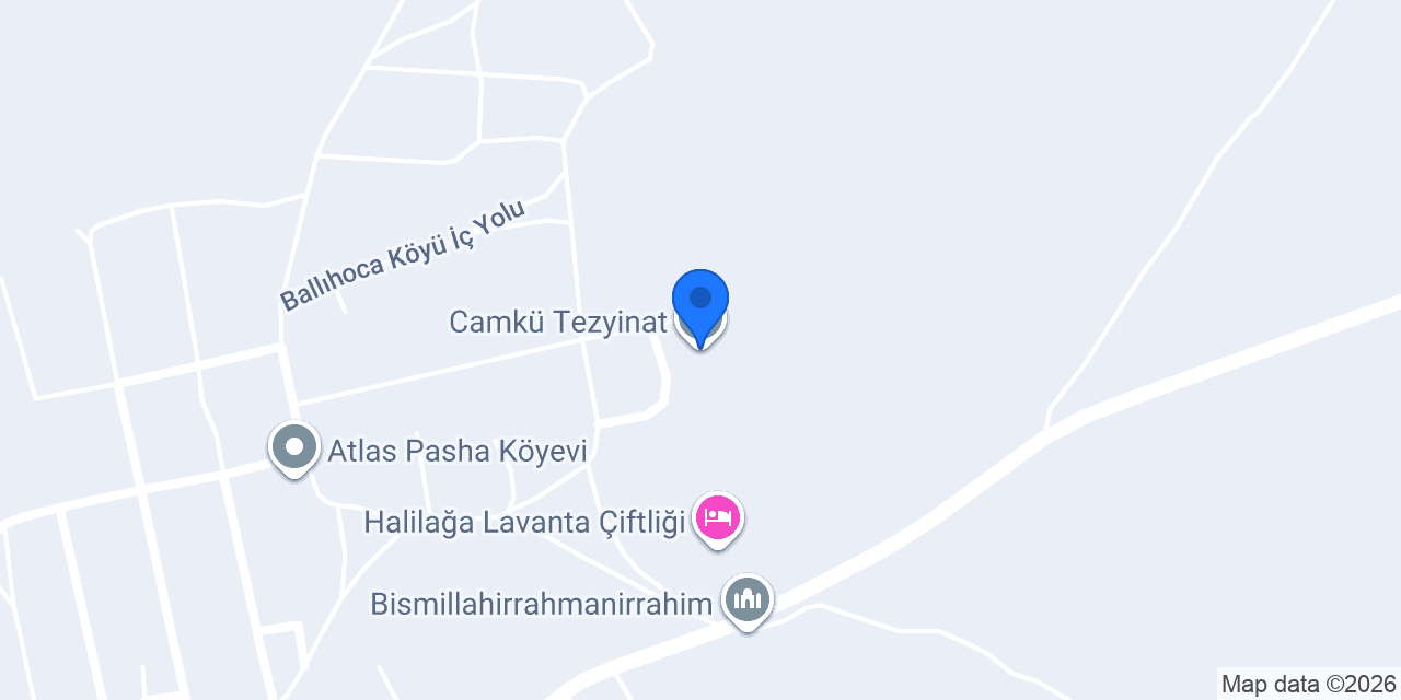 Camkü Tezyinat konumu