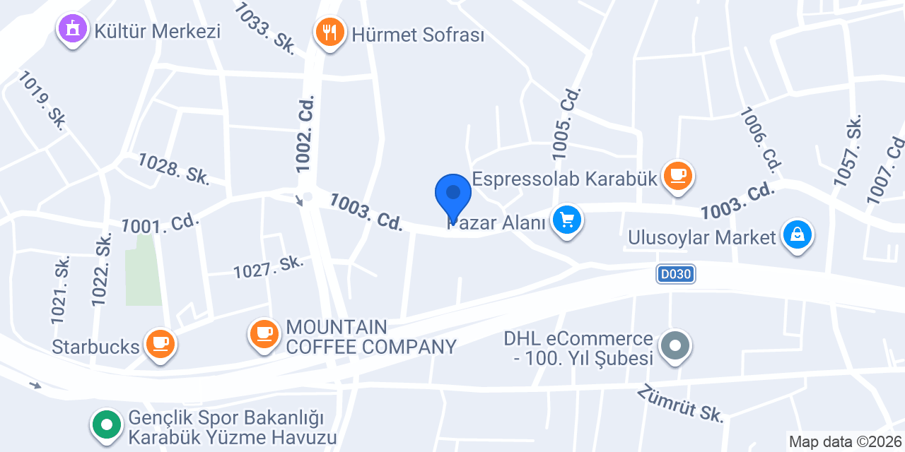 100YIL PASTANESİ konumu