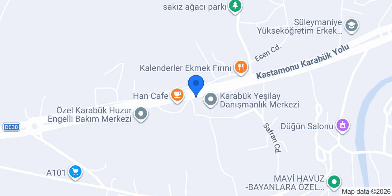 Dadakoğlu Alüminyum konumu