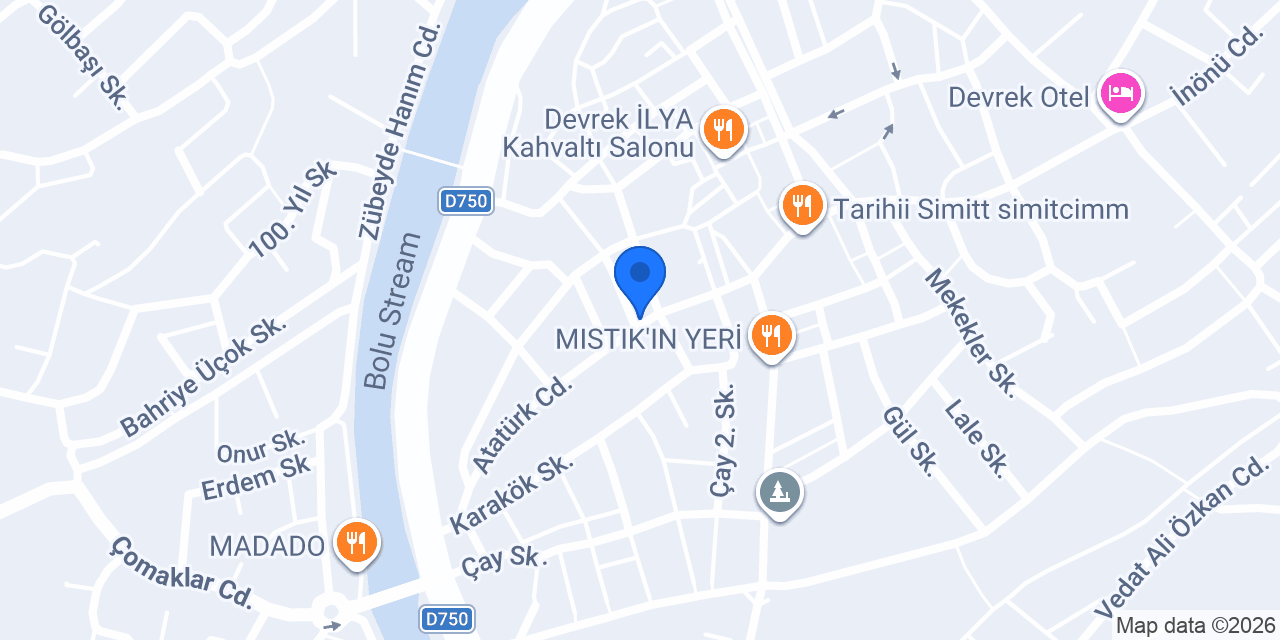Devrek Tatlı Ve Börek Salonu konumu