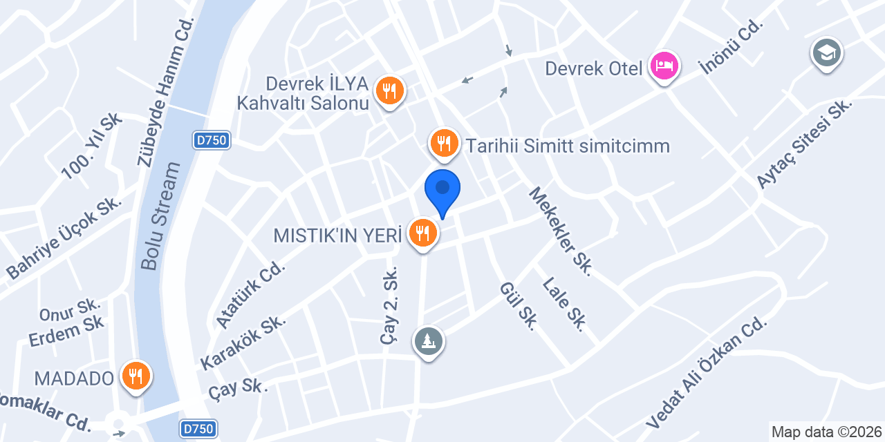 Şelale Et Lokantası konumu