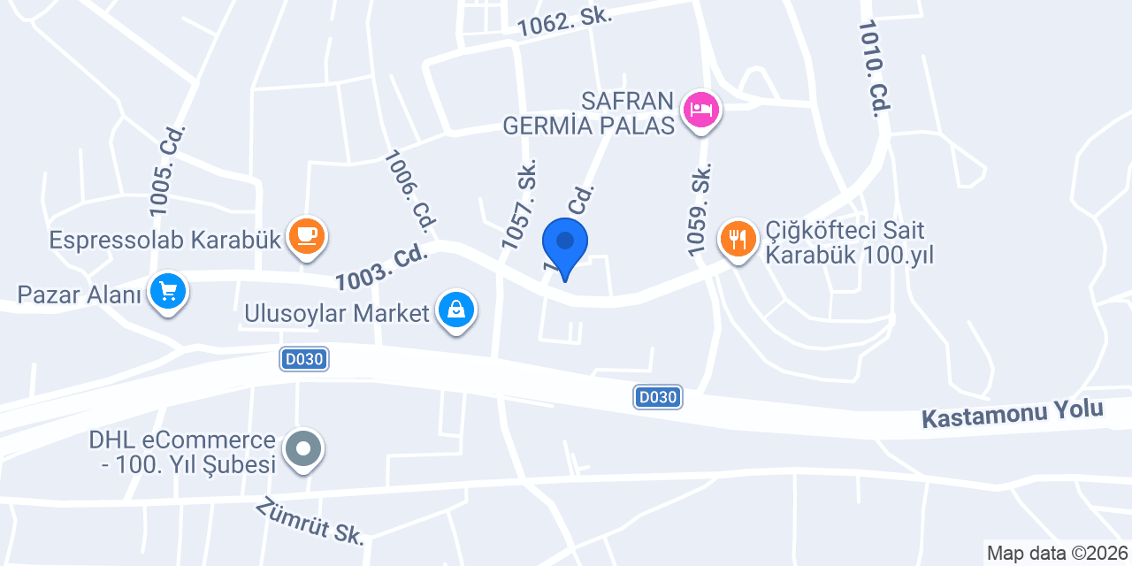Gökçınar Eczanesi konumu