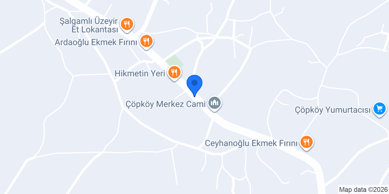 ÖZÇOLAKLAR GIDA konumu