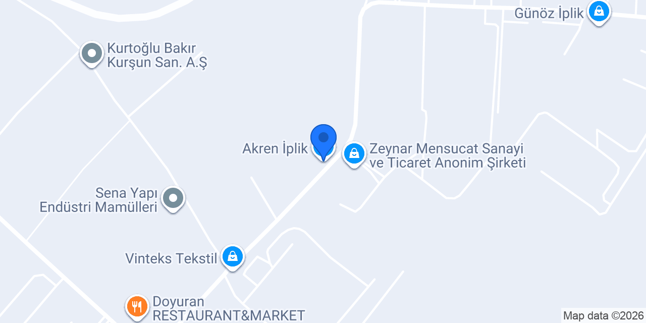 Akren İplik konumu