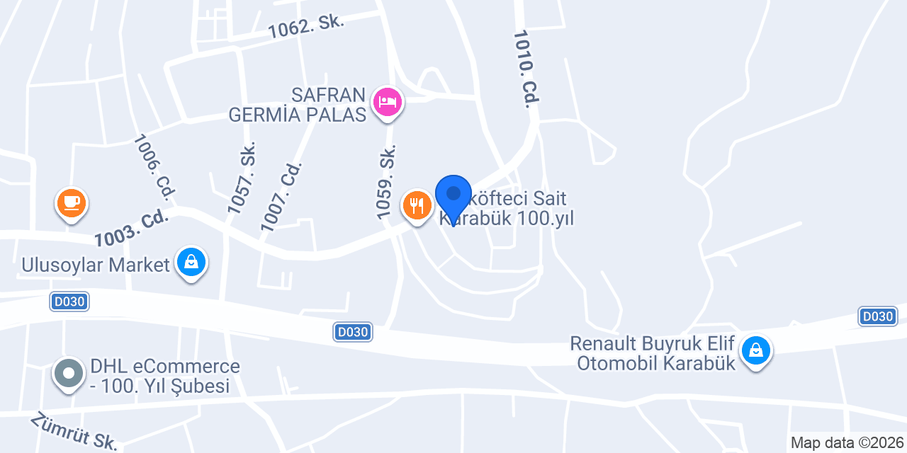 Mk Tütün Nargile konumu