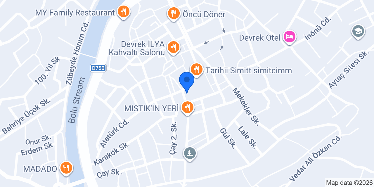 ASLI DARICI MİMARLIK konumu