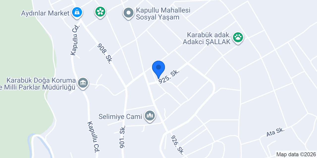 Karabük dekorasyon konumu