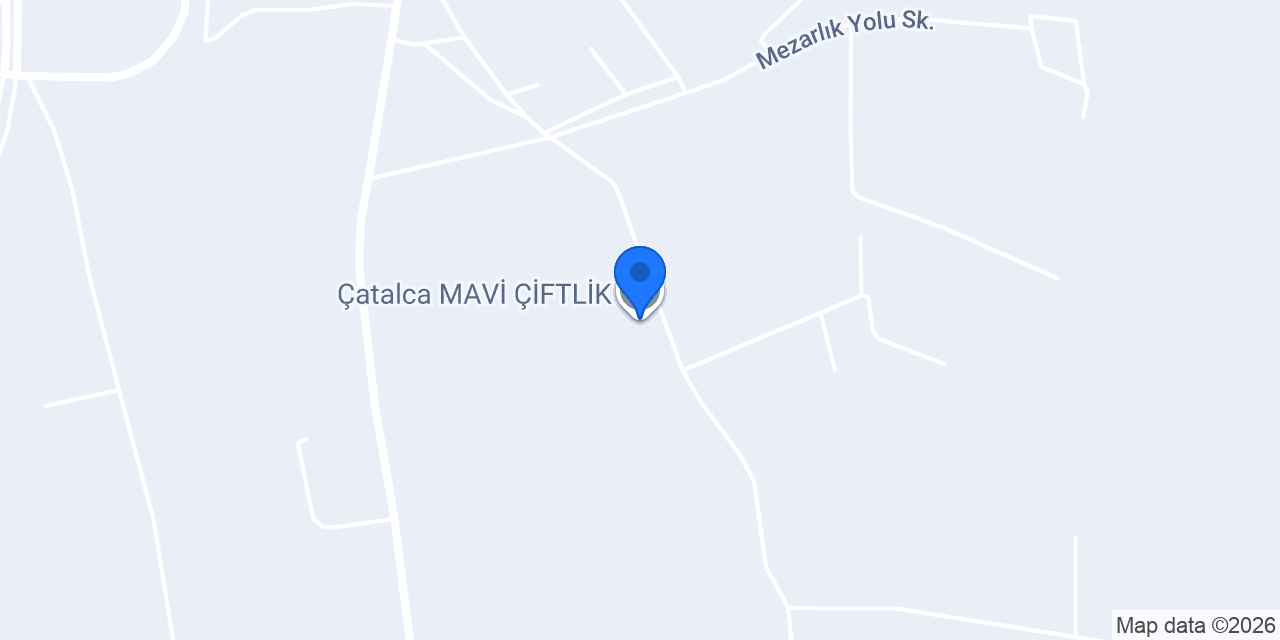 Çatalca MAVİ ÇİFTLİK konumu