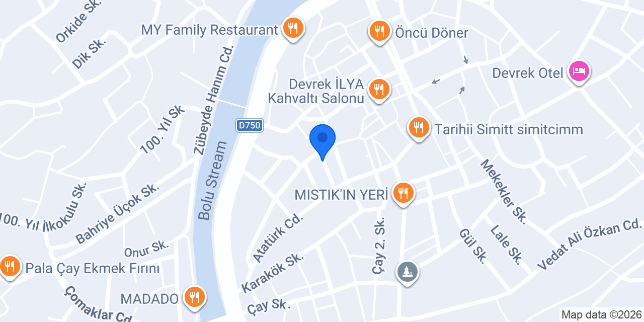 Hayat Veteriner Kliniği konumu