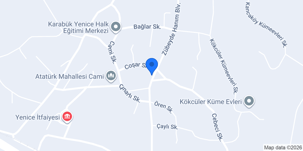 Cebecik Çay kiraahatasi konumu