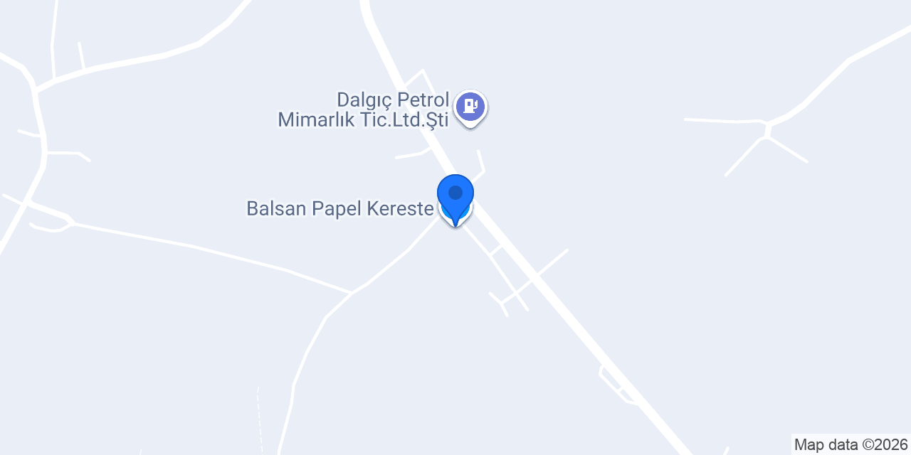 Balsan Papel Kereste konumu