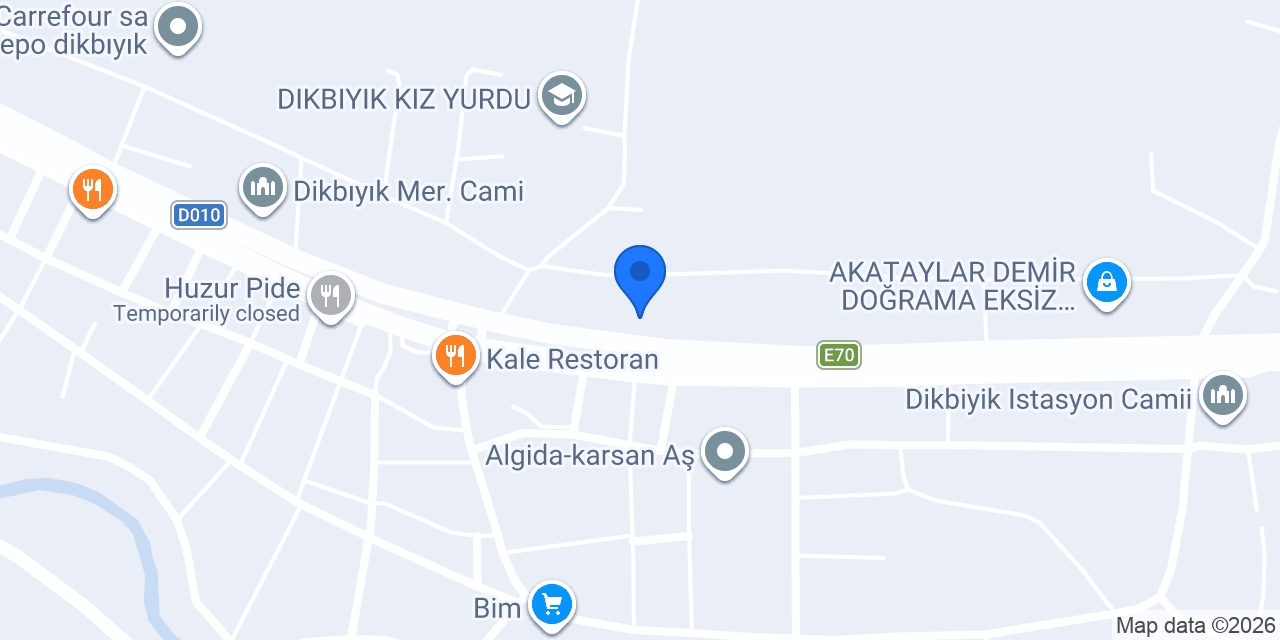 Karaca Auto konumu