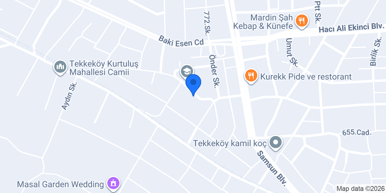 Bektaş Isı Sistemleri konumu