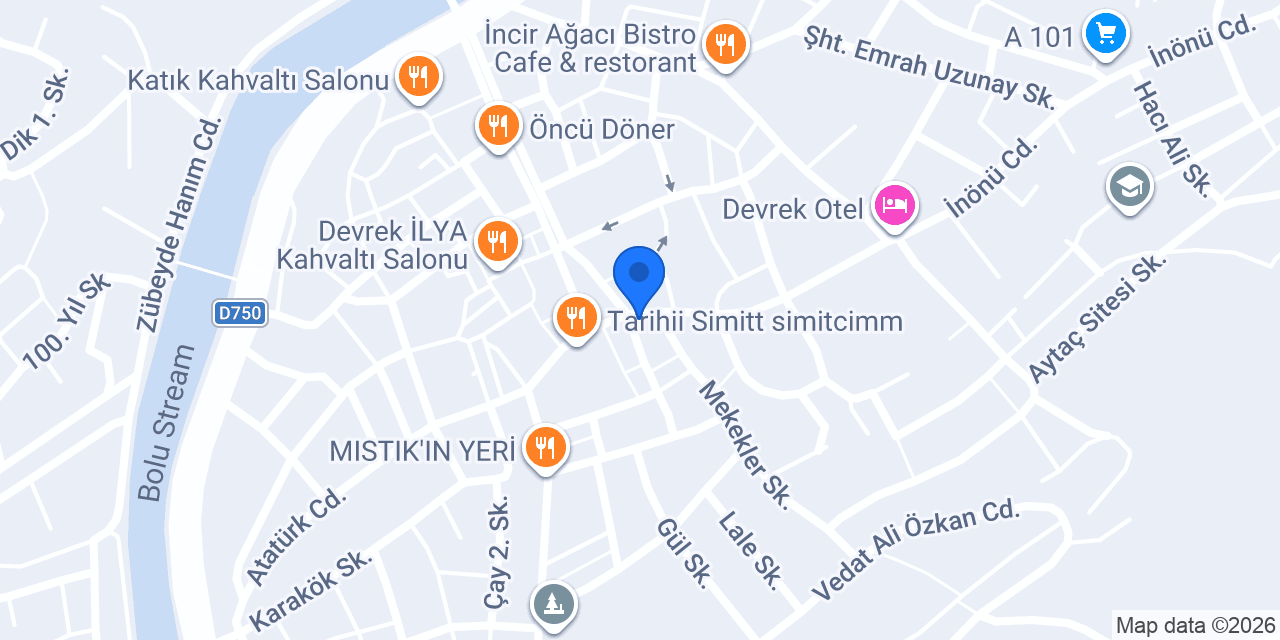 Devrek Belediyesi Bilgi İşlem konumu