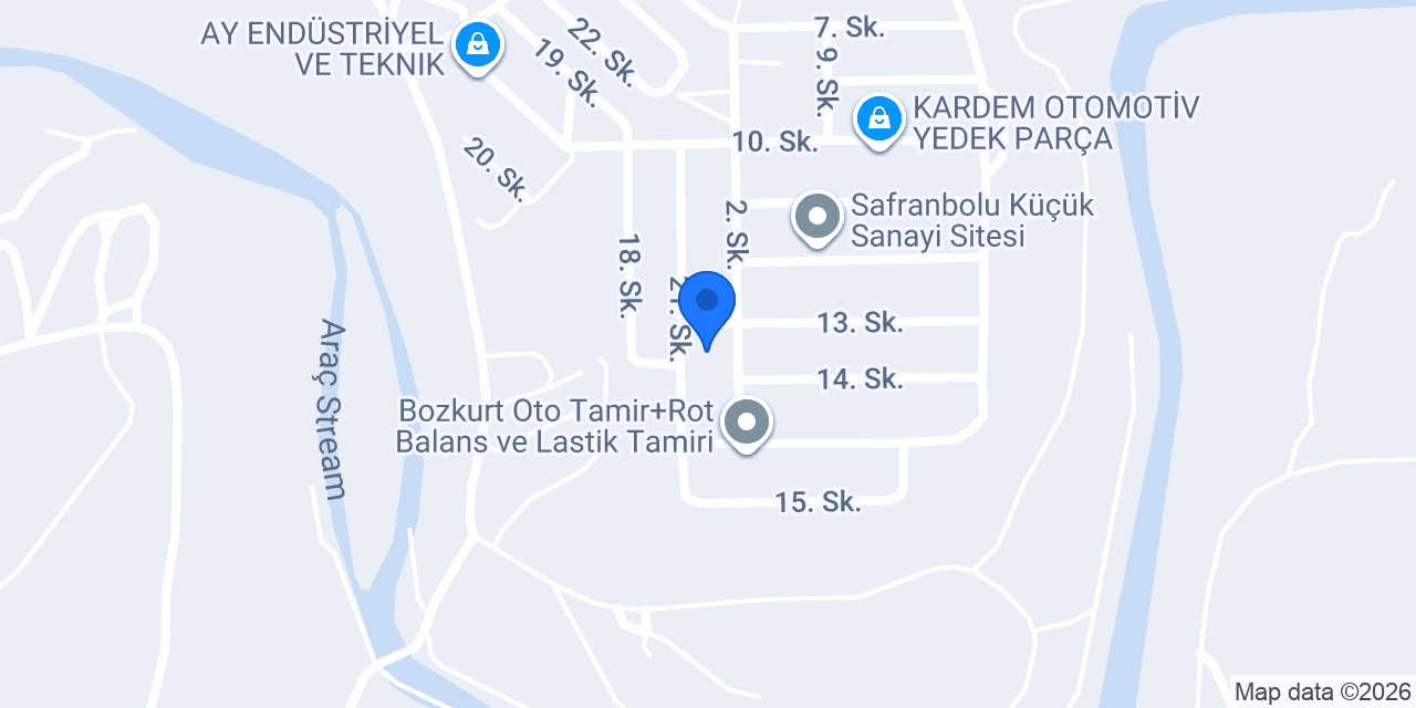 Köroğlu Halı Yıkama konumu